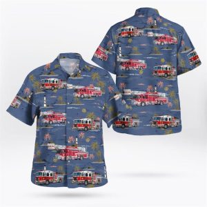 Absecon New Jersey Absecon Fire Department Hawaiian Shirt – Gifts For Firefighters In New Jersey