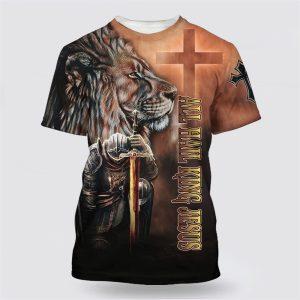 All Hail King Jesus Shirts Knight Templar…