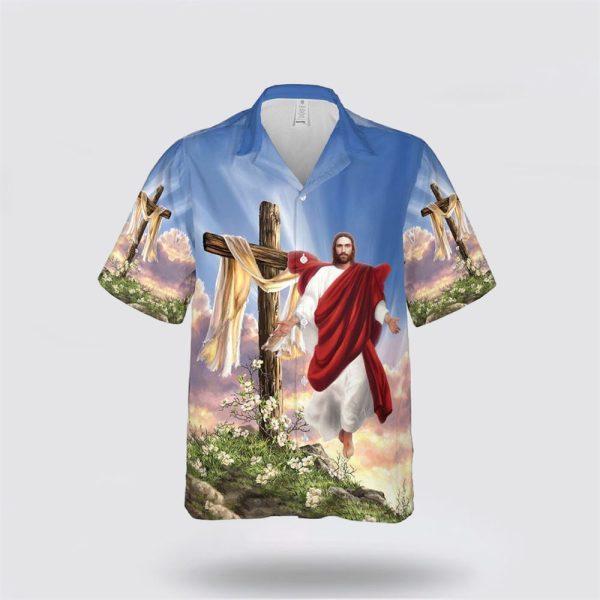 All I Need Is Jesus Cross Hawaiian Shirts – Gifts For Christians