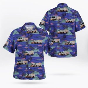 Allamuchy Township New Jersey Allamuchy Township Volunteer Fire Department Hawaiian Shirt – Gifts For Firefighters In New Jersey