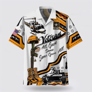 Army Veteran US Army Hawaiian Shirt –…