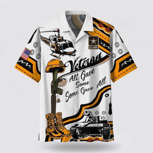Army Veteran US Army Hawaiian Shirt – Gift For Military Personnel