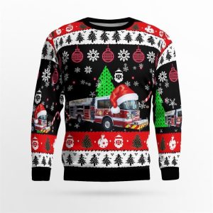 Aura Volunteer Fire Company No. 1 Monroeville NJ Christmas AOP Ugly Sweater Gifts For Firefighters In Monroeville NJ 2 nu0mcs.jpg