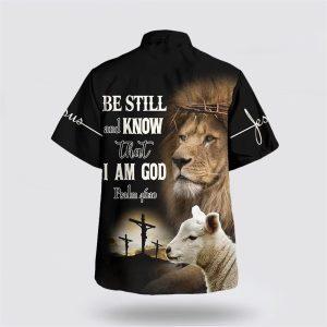 Be Still And Know That I Am God The Lion And The Lamb Hawaiian Shirts 2 u11xtd.jpg