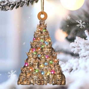 Bengal Cat Lovely Tree Gift For Bengal…