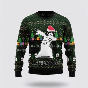Birthday Boy Jesus Ugly Christmas Sweater For Men & Women Adult – Gifts For Christians