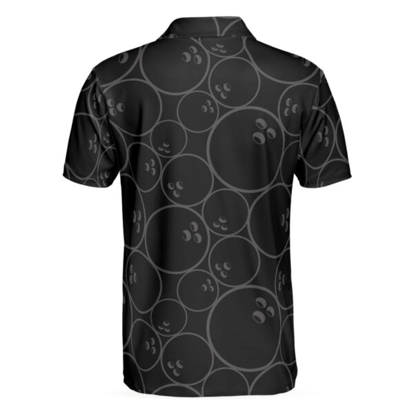 Black And Golden Pattern Polo Shirt – Bowling Men Polo Shirt – Gifts To Get For Your Dad – Father’s Day Shirt
