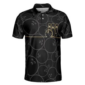 Black And Golden Pattern Polo Shirt Gift For Bowling Enthusiasts 3 cci3nh.jpg