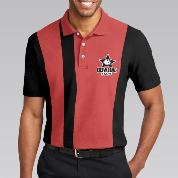 Black And Red Bowling It’s Not How You Bowl Polo Shirt – Bowling Men Polo Shirt – Gifts To Get For Your Dad – Father’s Day Shirt