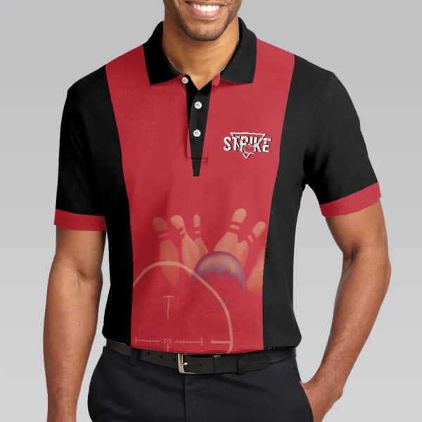 Black And Red Bowling Kinda Busy Right Now Polo Shirt – Bowling Men Polo Shirt – Gifts To Get For Your Dad – Father’s Day Shirt