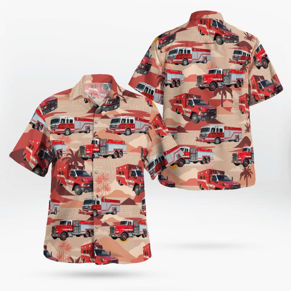 Bow, New Hampshire, Bow Fire Department Hawaiian Shirt – Gifts For Firefighters In Bow, NH