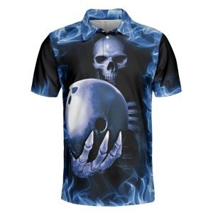 Bowling Murder Scary Skull Halloween Polo Shirt Gift For Bowling Enthusiasts 3 vhcirj.jpg