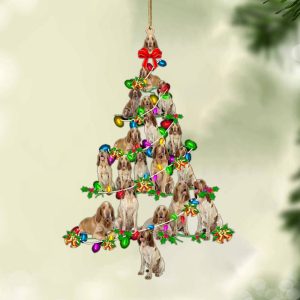 Bracco Italiano-Christmas Tree Lights-Two Sided Christmas Plastic…