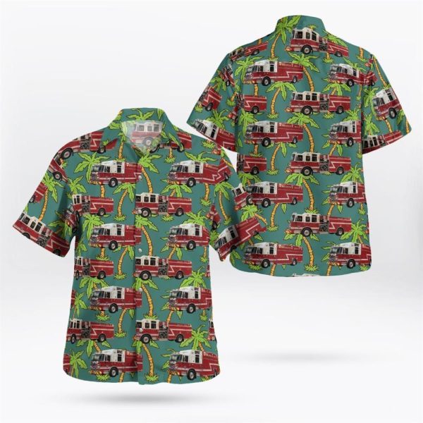 Brighton Fire Department Brighton New York Hawaiian Shirt – Gifts For Firefighters In New York