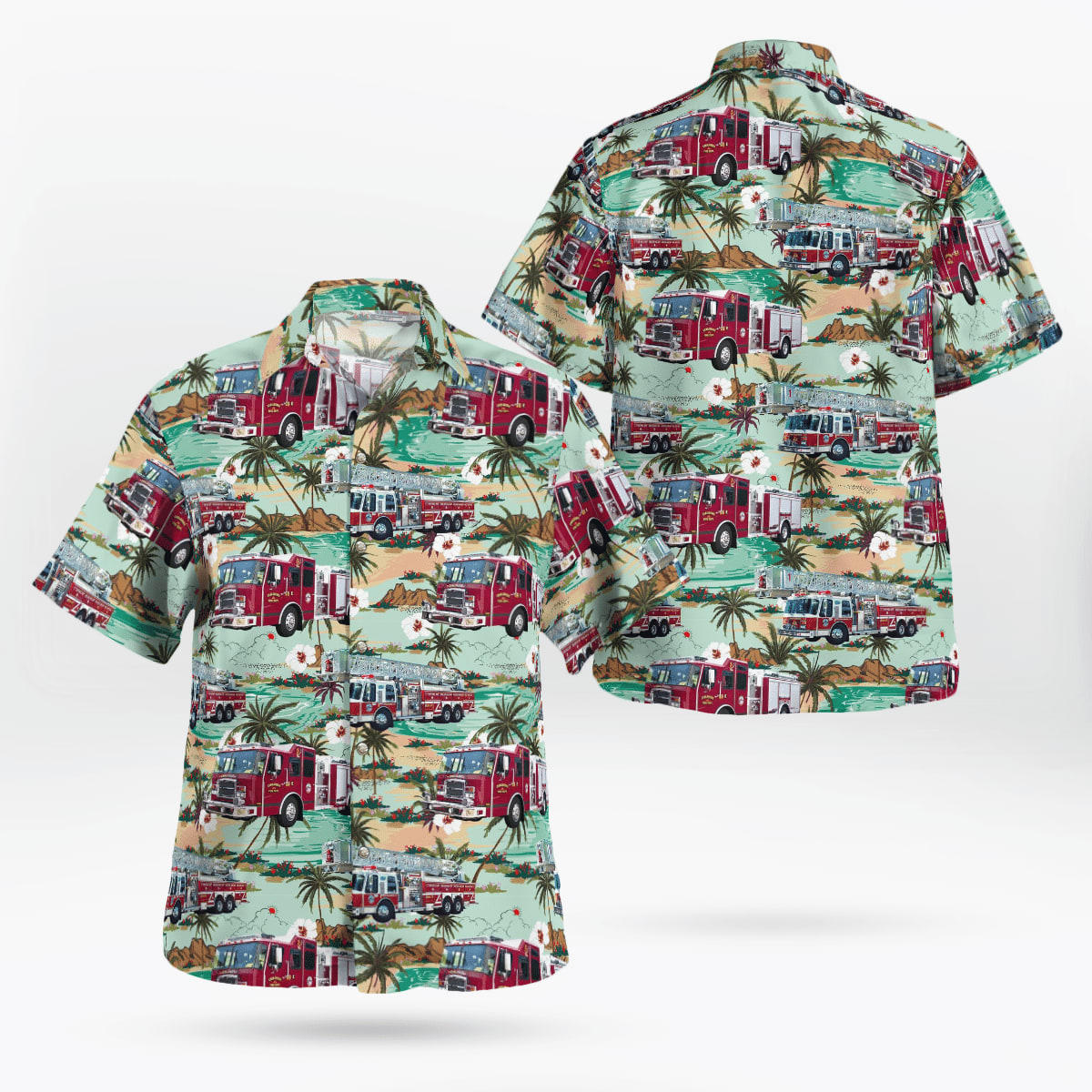 Canajoharie New York Canajoharie Fire Department Hawaiian Shirt – Gifts For Firefighters In New York Canajoharie New York Canajoharie Fire Department Hawaiian Shirt – Gifts For Firefighters In New York