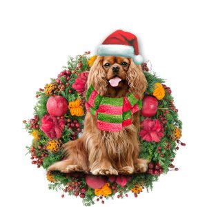 Cavalier King Charles Spaniel Christmas Christmas Plastic…