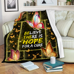 Childhood Cancer Believe There Is Hope Fleece…