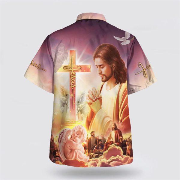 Christ With His Disciples Jesus Pray Hawaiian Shirts For Men And Women – Gifts For Christians