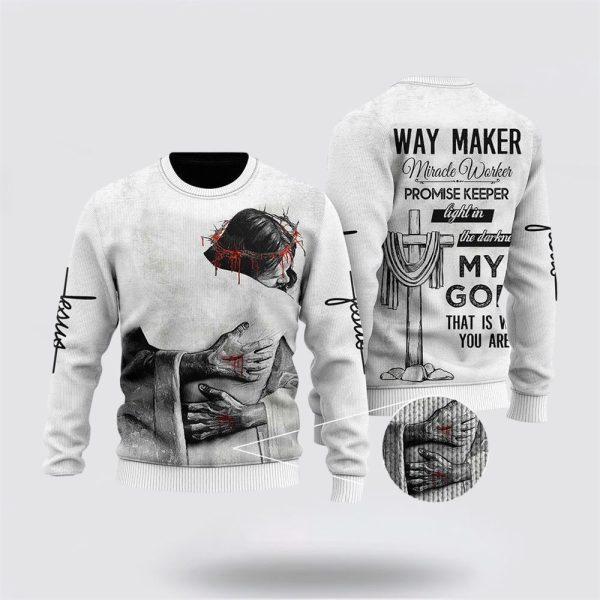 Christian Jesus Easter Ugly Christmas Sweater For Men & Women – Gifts For Christians