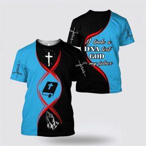 Christian Jesus Dna Test Blue And Black…