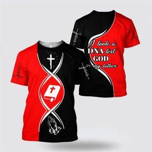 Christian Jesus Dna Test Red And Black…