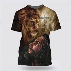 Christian Jesus Lion All Over Print 3D…