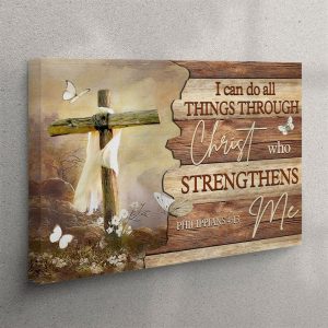Christian Wall Art I Can Do All…