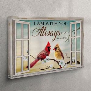 Christian Wall Art Matthew 2820 I Am…