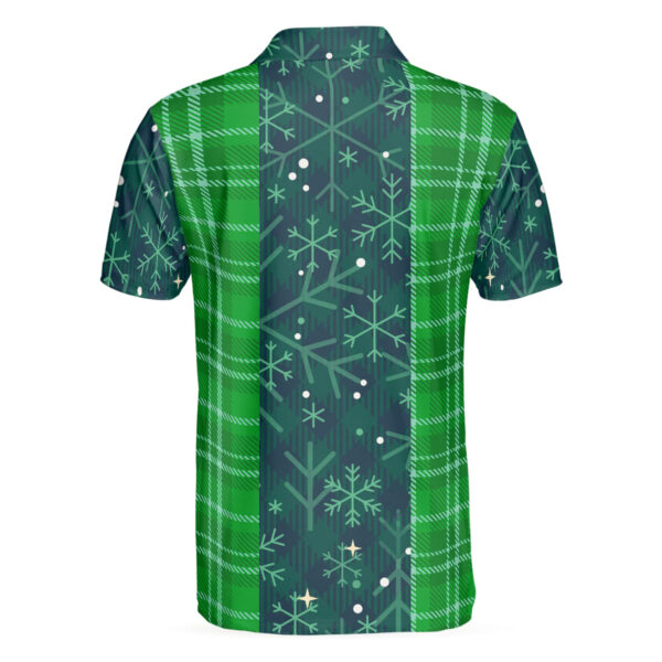 Christmas Bowling Decoration Light With Flannel Plaid Pattern Polo Shirt – Bowling Men Polo Shirt – Gifts To Get For Your Dad – Father’s Day Shirt