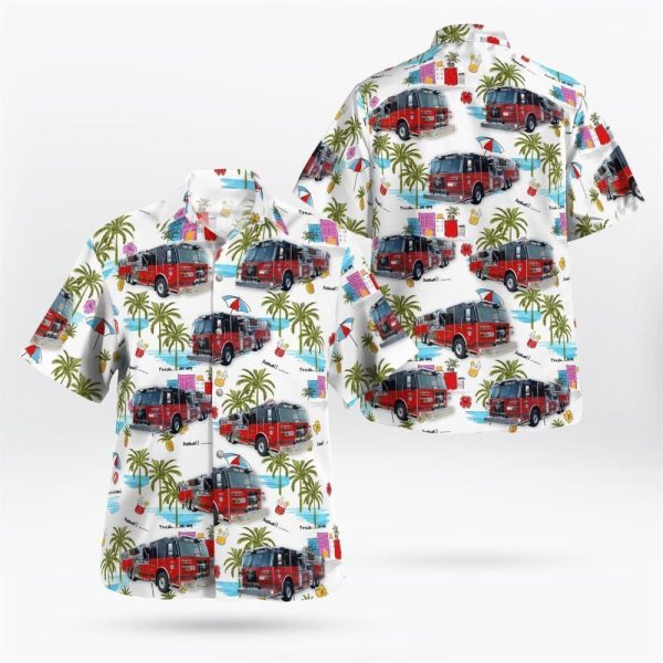 City of New Bern Fire-Rescue Hawaiian Shirt – Gifts For Firefighters In New Bern, NC