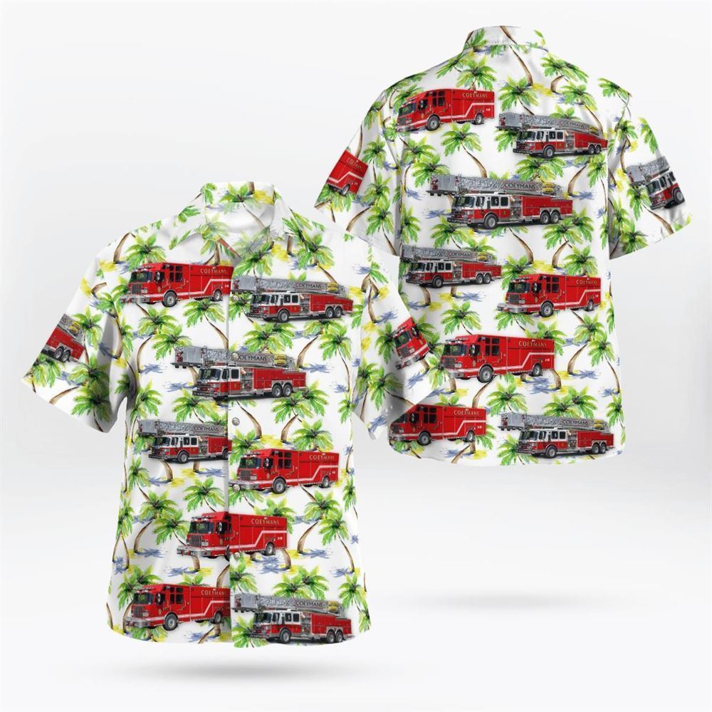 Coeymans, New York, Coeymans Fire Department Hawaiian Shirt – Gifts For Firefighters In Coeymans, NY Coeymans, New York, Coeymans Fire Department Hawaiian Shirt – Gifts For Firefighters In Coeymans, NY