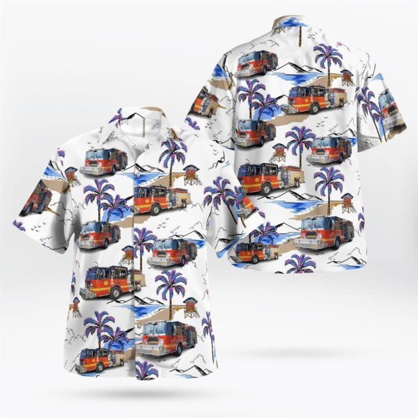 Collings Lakes Fire Dept, Collings Lakes, NJ Hawaiian Shirt – Gifts For Firefighters In Collings Lakes, NJ
