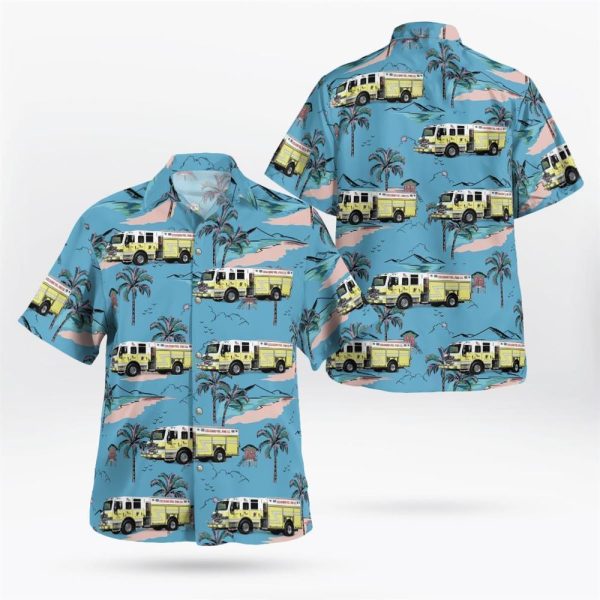 Cologne New Jersey Galloway Township Fire Department Germania Volunteer Fire Company No. 2 Hawaiian Shirt – Gifts For Firefighters In New Jersey