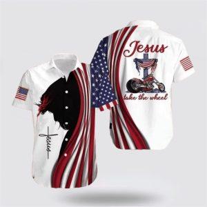 Cross Jesus Bible Americal Flag Biker Jesus…