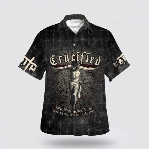Crucified Crucifixion Of Jesus Hawaiian Shirts For Men And Women – Gifts For Christians