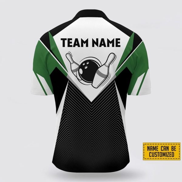 Custom Name And Team Bowling Pattern Men Bowling Jersey Shirt – Gift For Bowling Enthusiasts