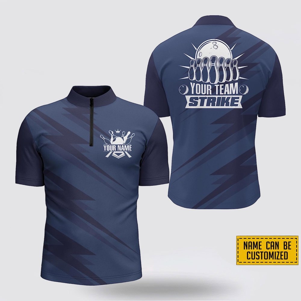 Custom Name And Team Bowling Strike Men Bowling Jersey Shirt For Bowler – Gift For Bowling Enthusiasts Custom Name And Team Bowling Strike Men Bowling Jersey Shirt For Bowler – Gift For Bowling Enthusiasts