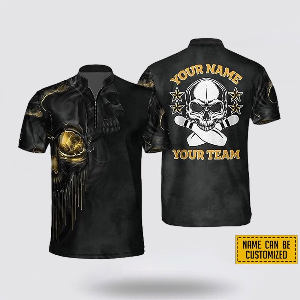 Custom Name And Team Name Skull Smoke Bowling Jersey Shirt – Gift For Bowling Enthusiasts Custom Name And Team Name Skull Smoke Bowling Jersey Shirt – Gift For Bowling Enthusiasts