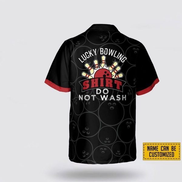 Custom Name Lucky Bowling Shirt Do Not Wash Bowling Hawaiin Shirt – Gift For Bowling Enthusiasts