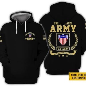 Custom Name Rank United State Army Adjutant…