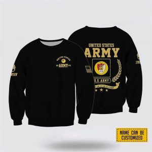Custom Name Rank United State Army Senior Enlisted Advisor EST Army 1775 Crewneck Sweatshirt For Military Personnel 1 vxhrvd.jpg