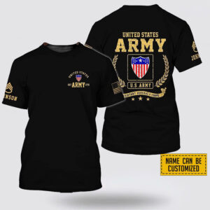 Custom Name Rank United States Army Adjutant Generals Corps EST
