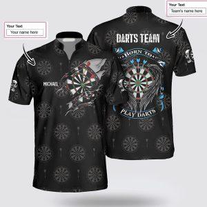 Personalized American Athlete Red Darts Team Dart Jerseys Shirt