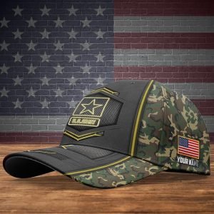 Custom Name US Army Star Pattern Baseball Cap Gift For Military Personnel 2 ldbr8r.jpg