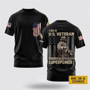 Customized US Army 3D T Shirt I…