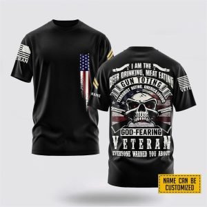 Customized US Army 3D T Shirt I…