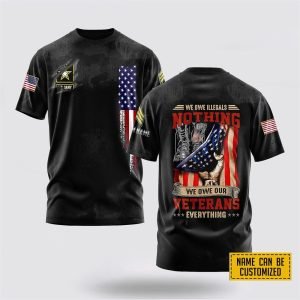 Customized US Army 3D T Shirt We…
