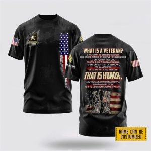 Customized US Army 3D T Shirt What…