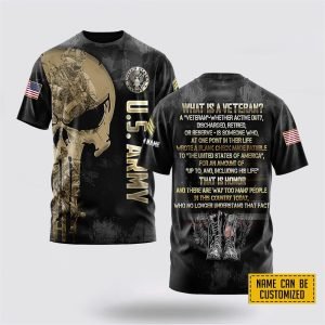 Customized US Army 3D T Shirt What…