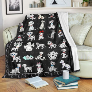 Cute Dalmatian Fleece Throw Blanket – Pendleton…
